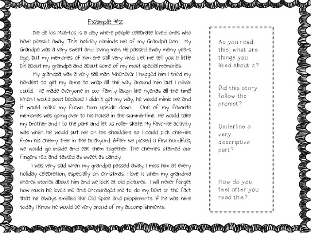 essay on the day of the dead