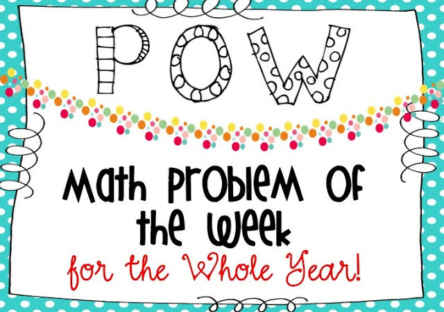 Math Problem of the Week for the Entire Year