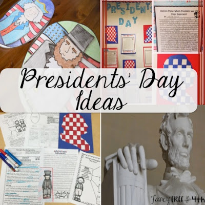 Presidents' Day Activities- Close reading, writing, thinking maps and DIY crafts. This unit will be a perfect addition to your classroom this February! Perfect for Presidents' Day holiday.